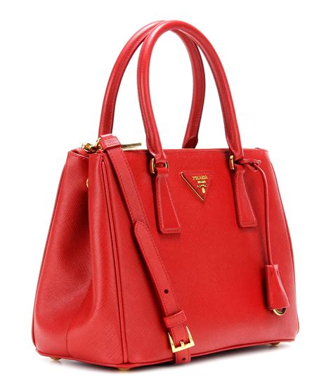 prada red lining bag|saffiano leather Prada bag.